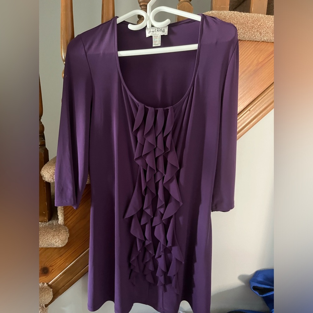 Joseph ribkoff purple tunic top